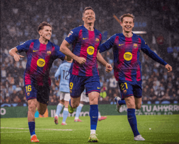 Con goles de Lewandosky  Barcelona acecha al Real Madrid y se coloca a tres puntos en La Liga