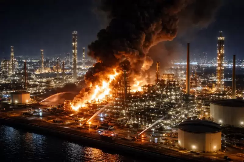 Los precios del petróleo volvieron a subir alrededor del 6 % al final de la jornada de este martes, producto de ataques de Irán a importantes refinerías de Arabia Saudita e Israel.