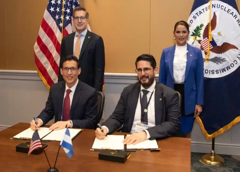 El Salvador y Estados Unidos reafirman su cooperación en desarrollo de energía y seguridad nuclear.