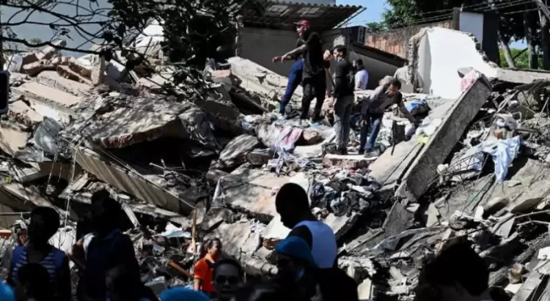Alrededor de 200 muertos por terremoto que azotó Colombia el lunes 10 de agosto.