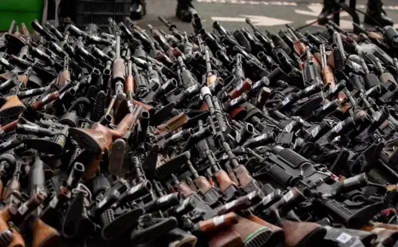 La mayor cantidad de armas decomisadas a grupos ilegales provienen de EE.UU.