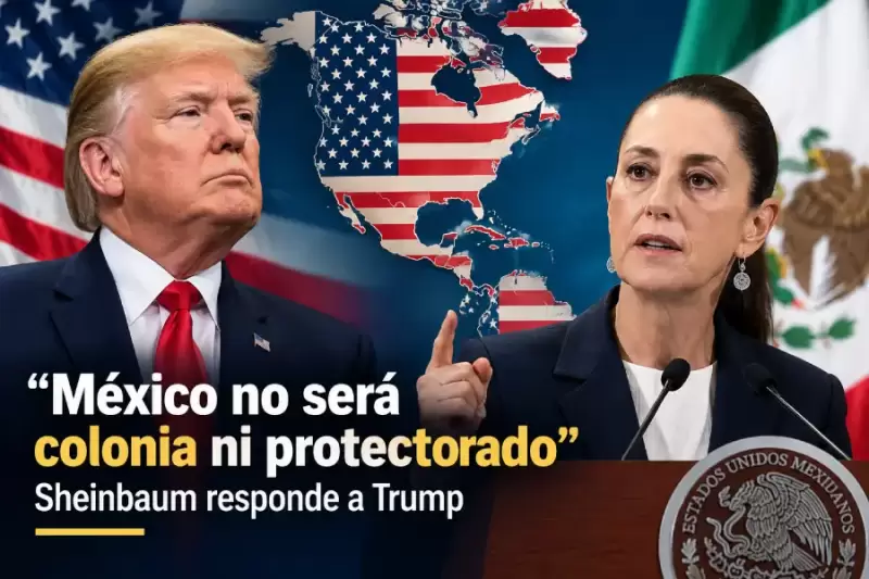 Claudia contesta a Trump