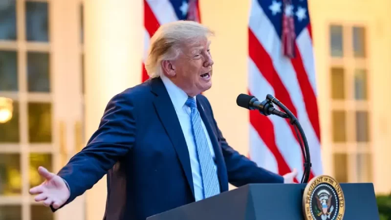 Trump dijo que esos medios publican noticias falsas sobre su administración.