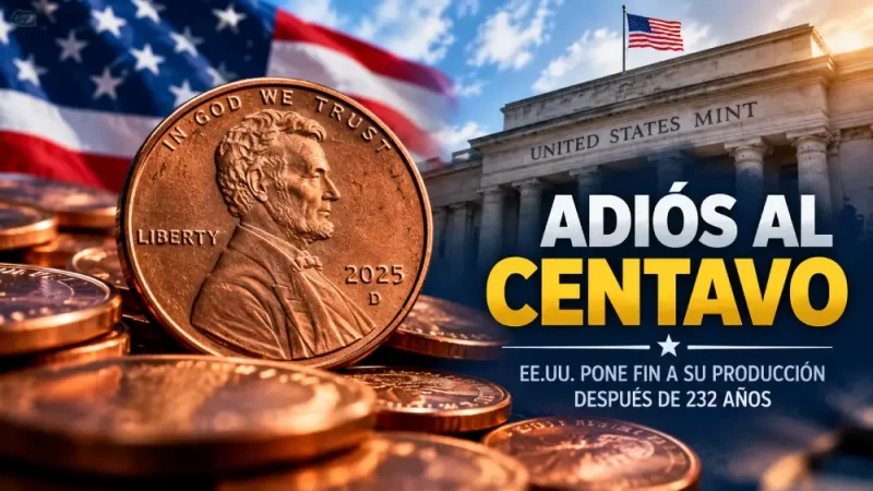 La moneda de un centavo de dólar dejó de producirse desde noviembre del año pasado.