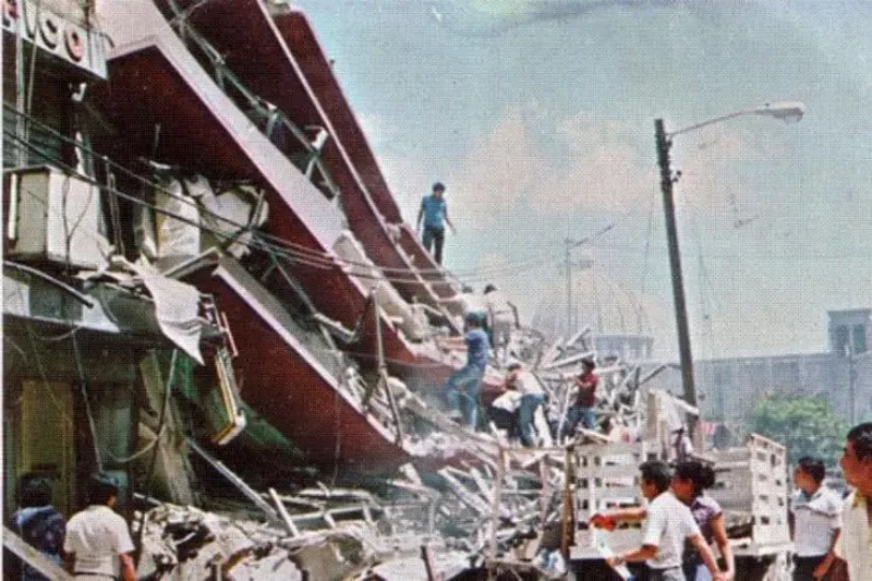 El edificio Rubén Darío, en pleno centro capitalino, se convirtió en símbolo de la tragedia.
