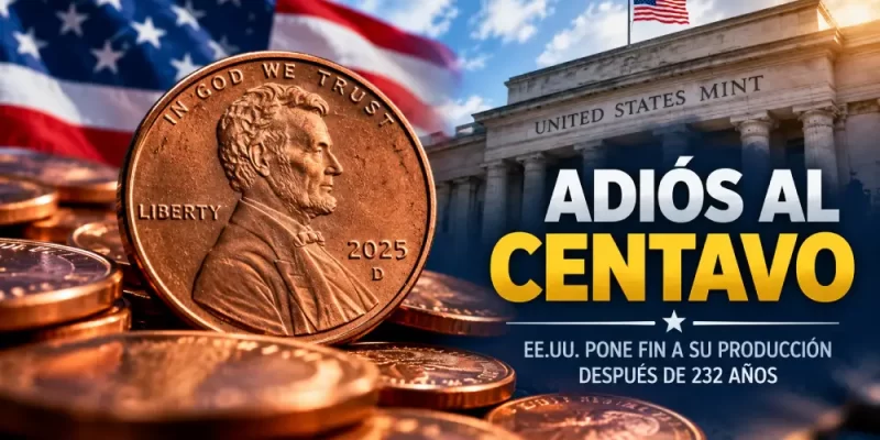 La moneda de un centavo de dólar dejó de producirse desde noviembre del año pasado.