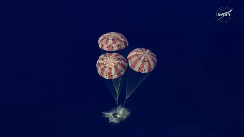 Astronautas de Artemis II regresan sanos y salvos.