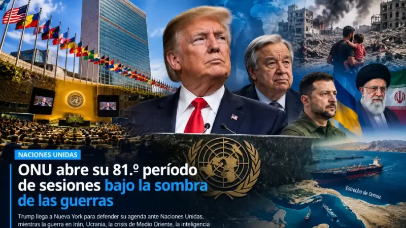 Donald Trump es uno de los principales protagonistas del 81.° de sesiones de la ONU, que arranca este martes.