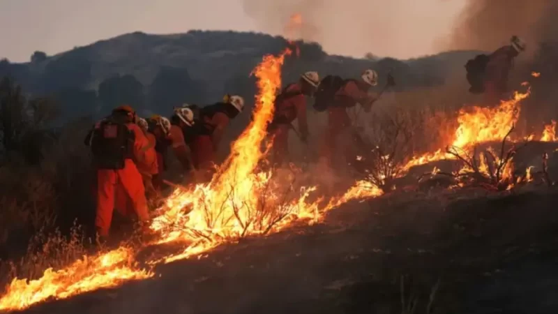 Los fuertes vientos de las últimas horas podrían provocar o prolongar los incendios.