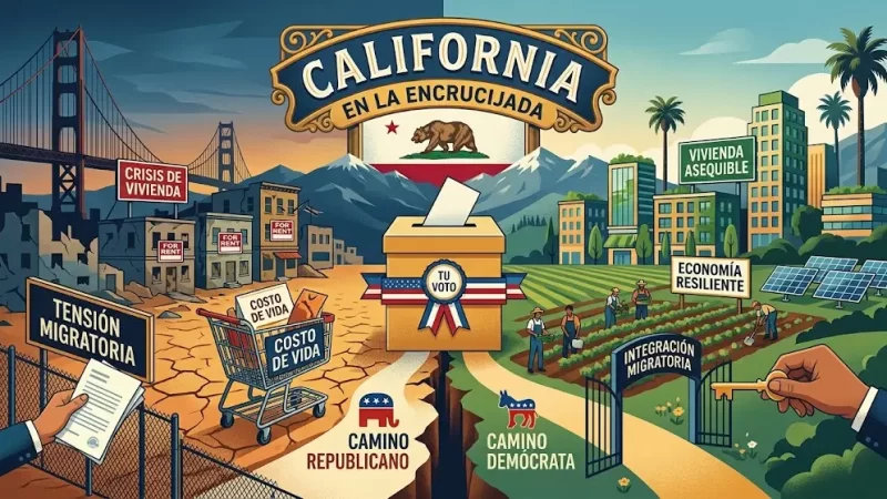 Aumenta tensión política entre californianos ante elecciones del 3 de noviembre.