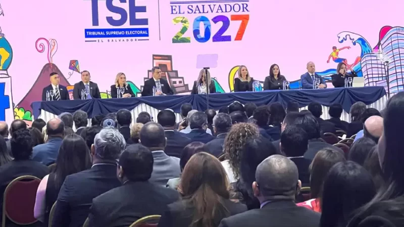 La convocatoria a elecciones generales fue hecha hoy por el TSE.