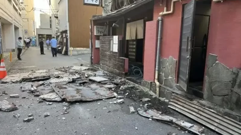 El terremoto 6.8 en Japón dejó un fallecido, decenas de heridos, viviendas colapsadas, incendios y cortes eléctricos en la isla de Kyushu.