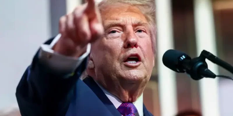 Presidente de Estados Unidos Donald Trump.