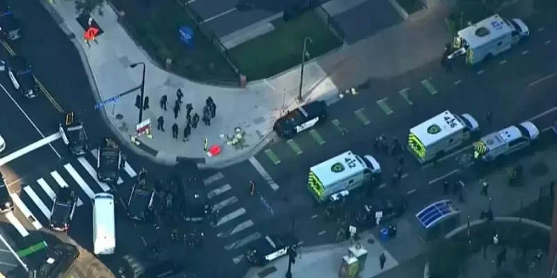 El tiroteo generó una fuerte movilización del Departamento de Policía de Los Ángeles (LAPD), bomberos y equipos de emergencia.