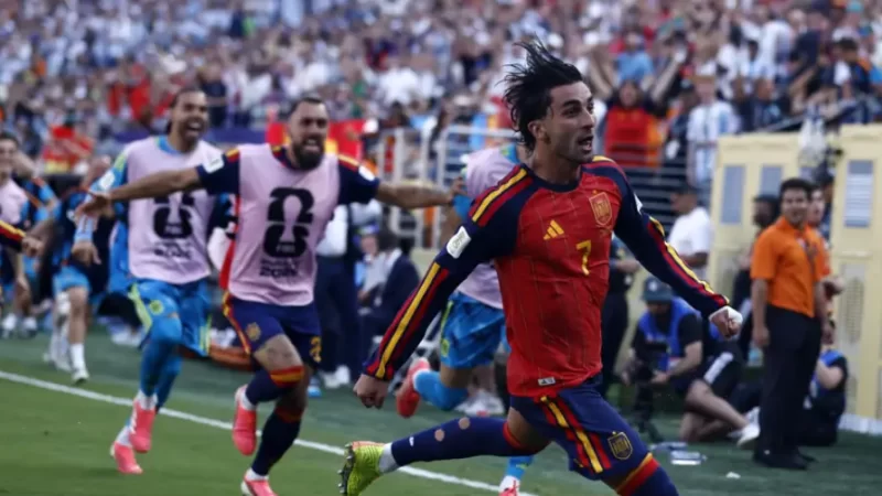 Ferran Torres hizo el gol que dio la Copa del Mundo 2026 a España.