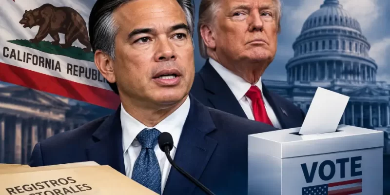 Aumenta tensión entre autoridades de California por acusaciones de Trump sobre presunto fraude electoral.