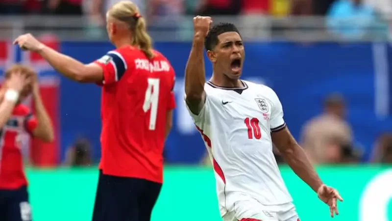 Inglaterra ganó 2-1 a Noruega y espera a Argentina o Suiza en semifinales.
