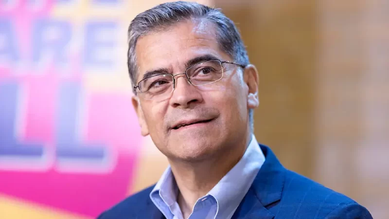 Xavier Becerra, candidato demócrata a gobernador de California.