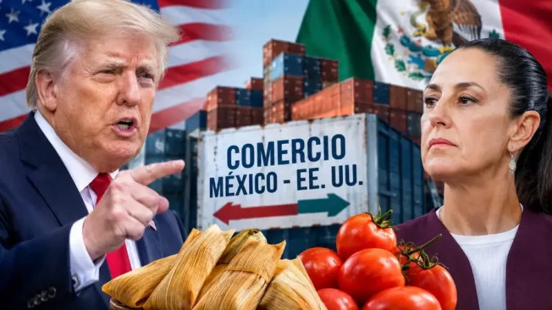 Trump vuelve a provocar tensión con su homóloga mexicana.