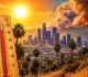La temperatura se acerca a los 100°F (38°C) en Los Ángeles.