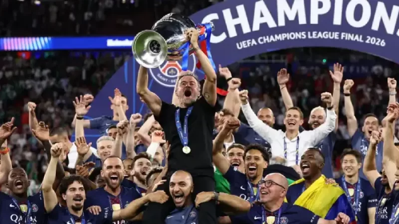 El PSG logra su segunda corona consecutiva en la Champions League.