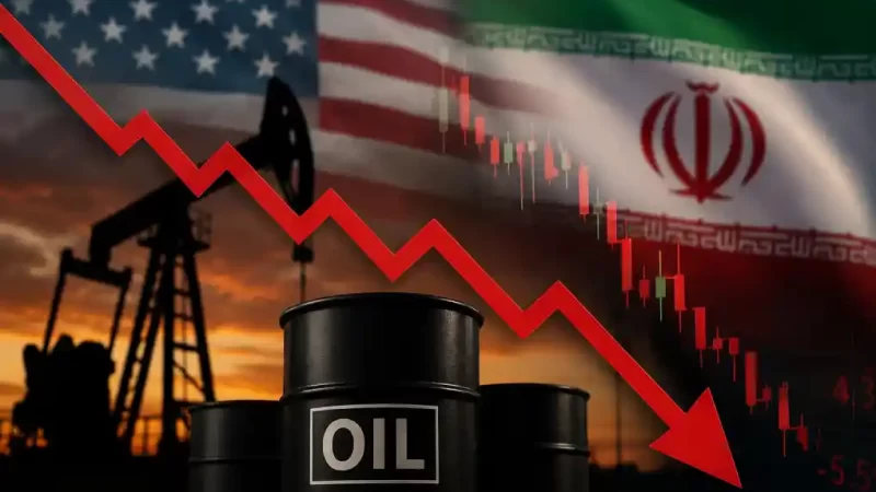 Petróleo vuelve a caer y mercados de capitales suben ante acuerdo de paz entre EE.UU. e Irán.