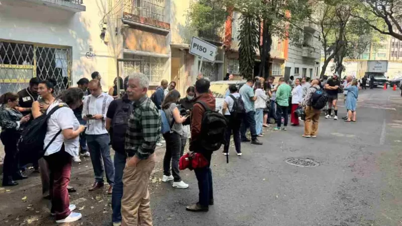 Sismo Magnitud 5.6 sacude centro y sur de México