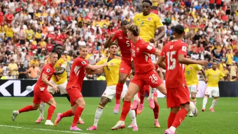 Colombia quedó fuera de los cuartos de final, tras perder 4-3 ante Suiza en la tanda de penales.