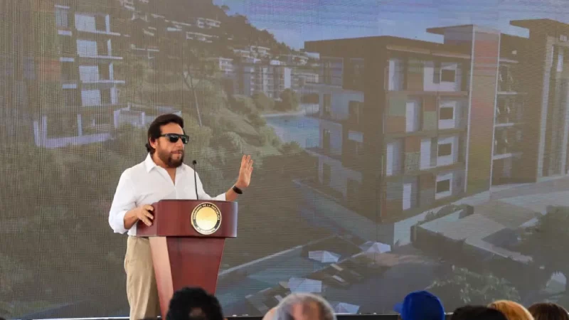Vicepresidente Ulloa constató avance proyecto turístico, comercial y residencial Ocean Breeze.