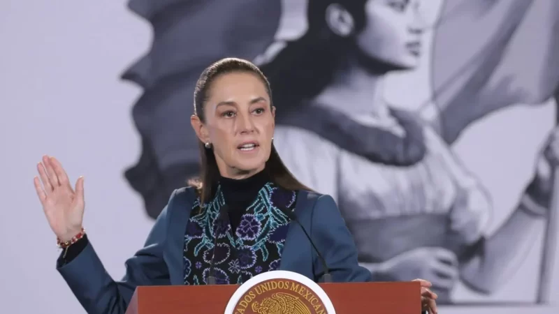 Sheinbaum respondió que toda cooperación de Estados Unidos a su país debe darse bajo el respeto a la soberanía.
